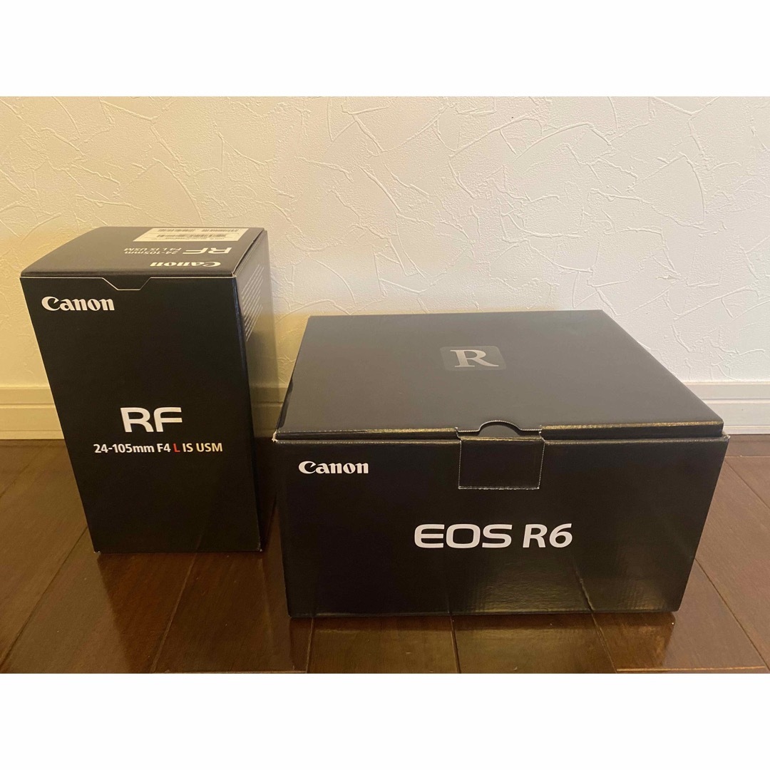 Canon   超美品EOSR6 & RFmm F4 L IS USMの通販 by mei's