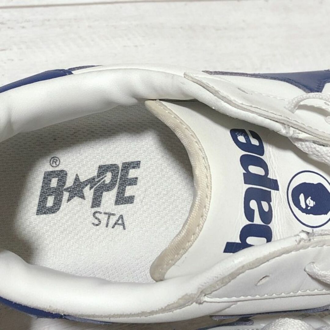 BAPE STA レザースニーカー 26/ベイプスタ A BATHING APE