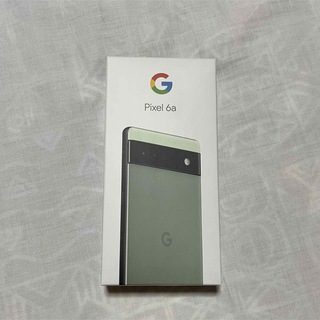 グーグルピクセル(Google Pixel)のGoogle pixel 6a 本体　Sage(スマートフォン本体)