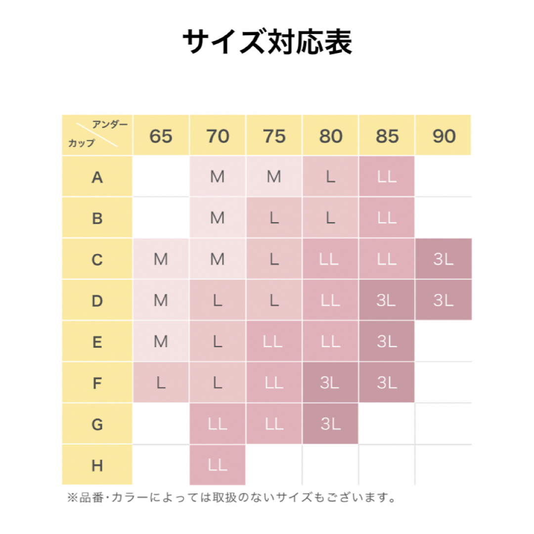 【送料込み！】☆タグ付き新品☆ ワコール ナイトアップブラ ３Ｌ　２枚