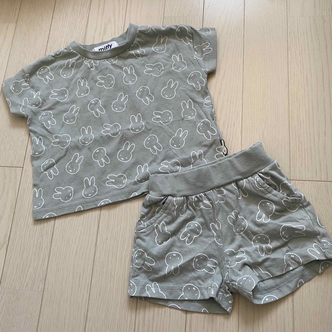 しまむら(シマムラ)のミッフィー  セットアップ キッズ/ベビー/マタニティのキッズ服女の子用(90cm~)(パジャマ)の商品写真