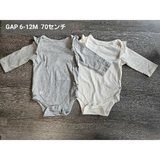 ベビーギャップ(babyGAP)のGAP　ロンパース 70センチ　2点セット(ロンパース)