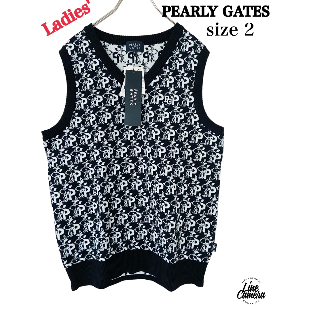 PEARLY GATES - 新品未使用!PG パーリーゲイツ ニット ベスト