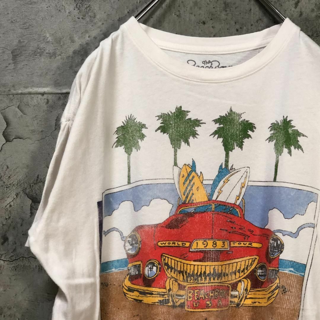 80s 【The Beach Boys】 バンド アメ車 ビーチ Tシャツ