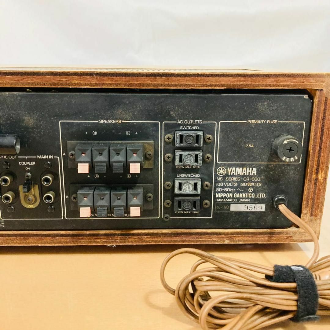 YAMAHA CR-600 レシーバー　1974 ヤマハ　プリアンプ