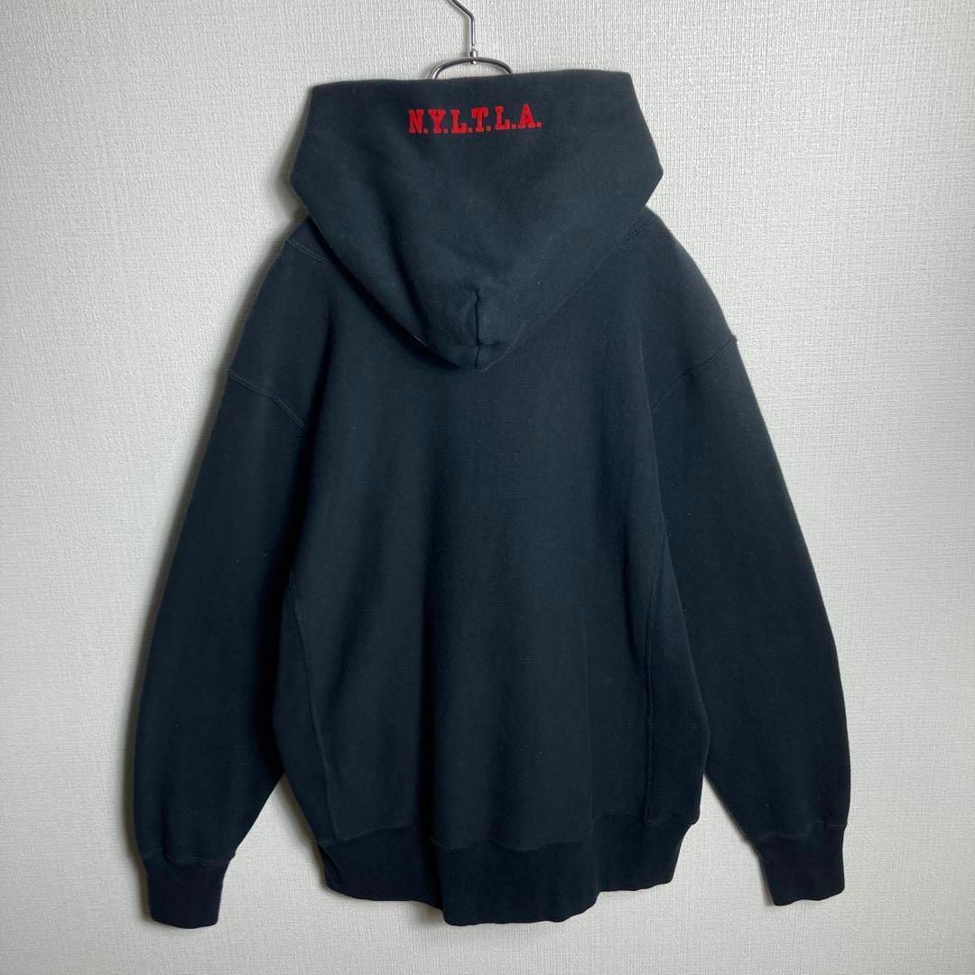 STUSSY - 【美品】ステューシー x チャンピオン コラボパーカー STUSSY - 【美品】ステューシー x チャンピオン コラボパーカー