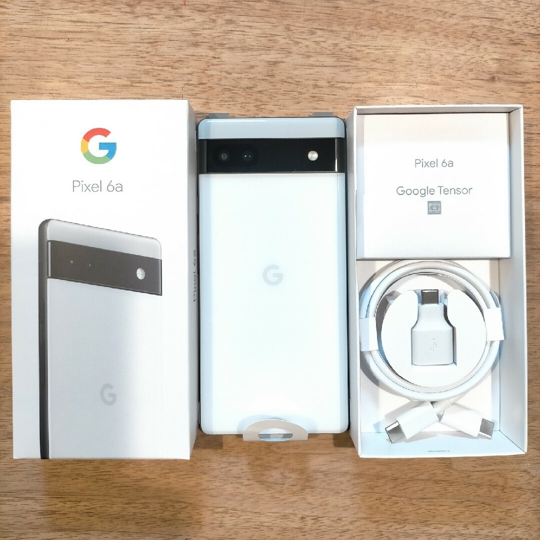 【新品未使用品 】Google Pixel6a 128GB Chalk