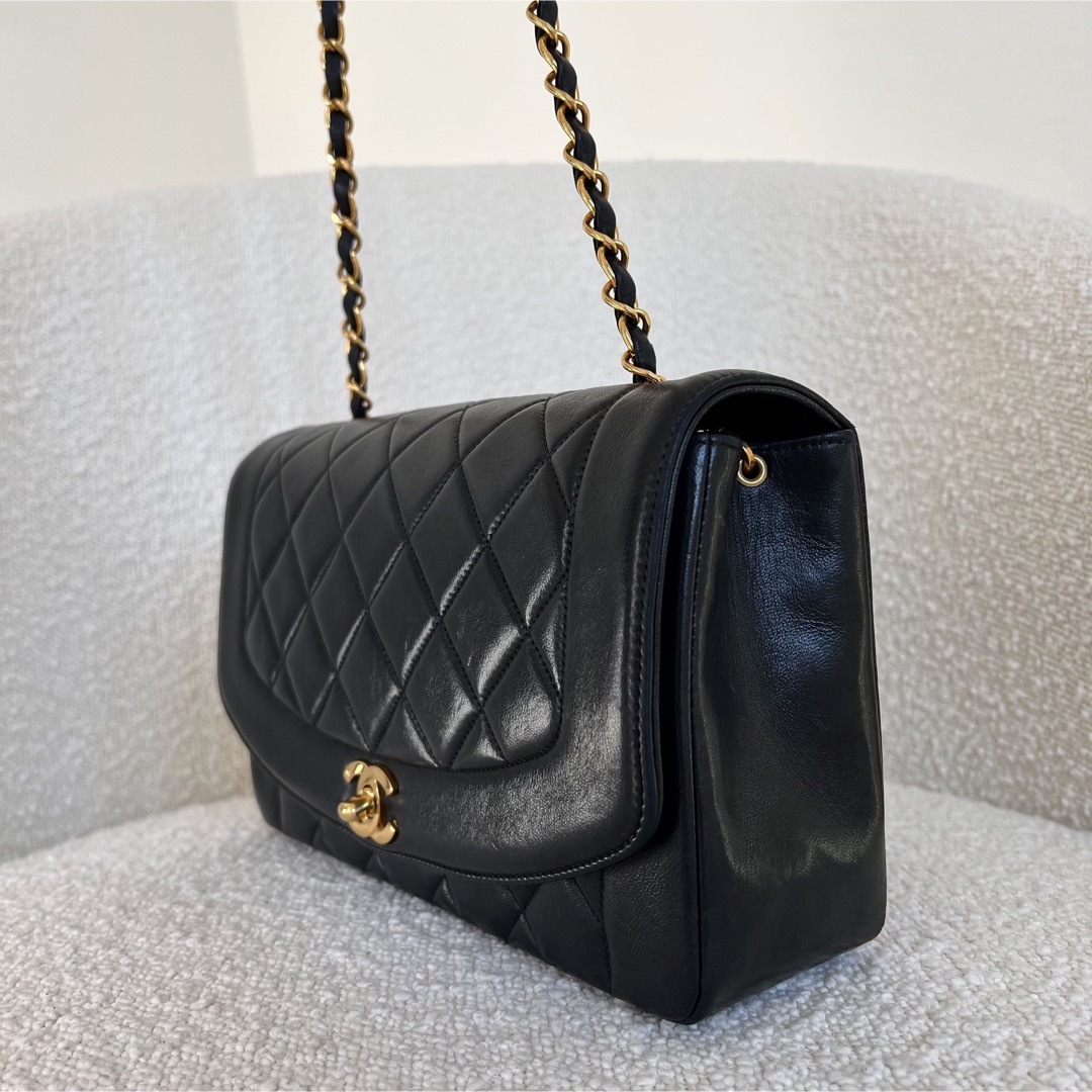 美品‼️CHANEL マトラッセ　25 ダイアナ　ヴィンテージ