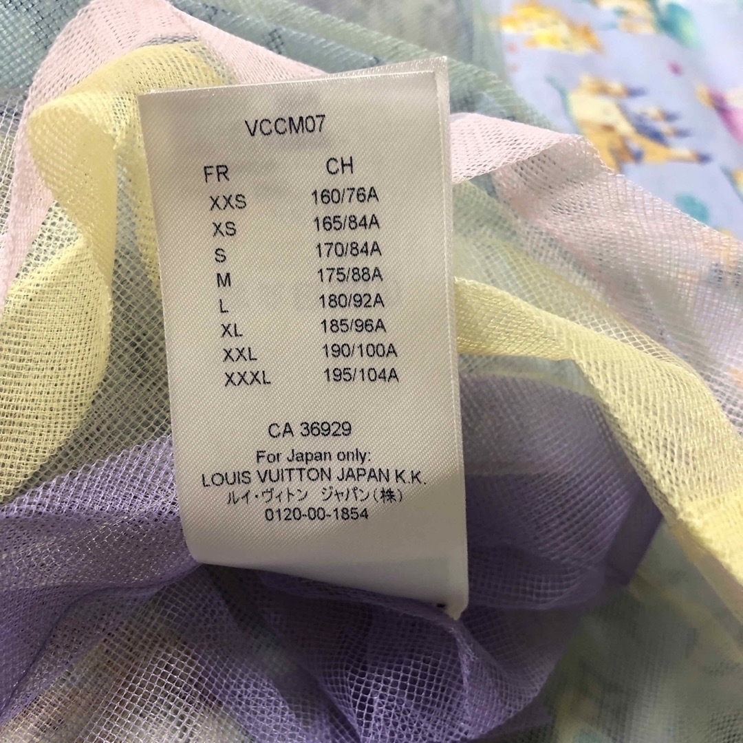 新品 LOUIS VUITTON モノグラム チュール レイヤード Tシャツ 新品 LOUIS VUITTON モノグラム チュール レイヤード Tシャツ
