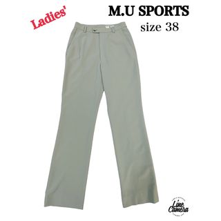 M・Uスポーツ - M.U SPORTS MUスポーツ パンツ レディース38 Mサイズ ... M・U SPORT ハーフパンツ サイズ38 レディース ミエコウエサコ ゴルフ
