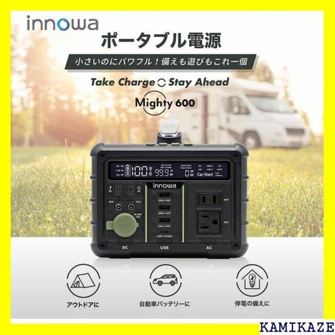 ☆在庫処分 innowa ポータブル電源 Mighty 6 0Hz対応 1297