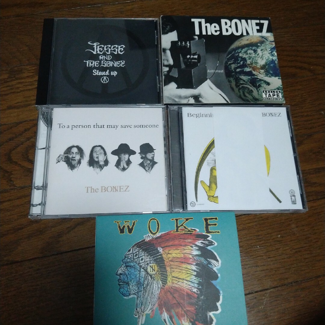 CDthe bonez5枚セット廃盤Stand UpBeginningwoke