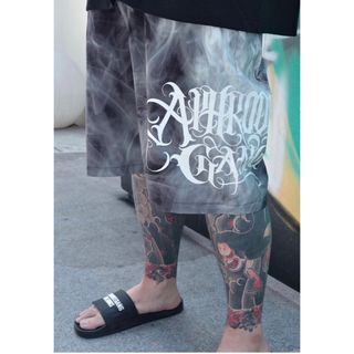 ワコマリア(WACKO MARIA)の舐達麻　 SMOKE CLASSIC LOGO BOARD SHORTS(ショートパンツ)