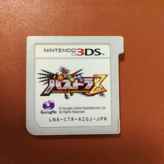 ニンテンドー3DS(ニンテンドー3DS)のパズドラZ(携帯用ゲームソフト)