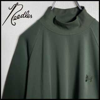 Needles - 【極美品】ニードルス ワンポイント刺繍ロゴ モックネック ...