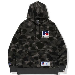 新品、未使用 エイプ ラッセル コラボパーカーXL-