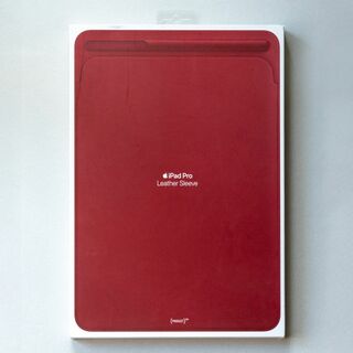 Apple - 新品 Apple純正 iPad Leather Sleeve プロダクトレッドの通販 