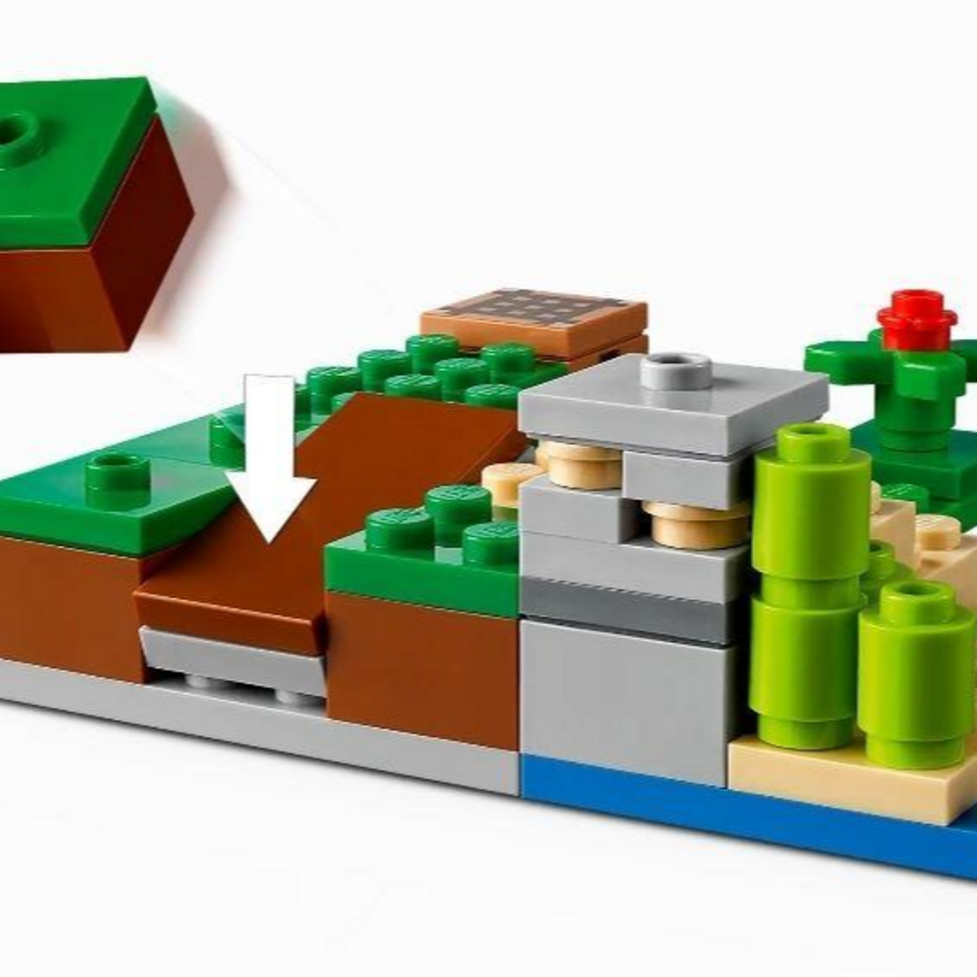 amelier MAJESTIC LEGON(アメリエルマジェスティックレゴン)の【新品】レゴ LEGO 21177 マインクラフト ジオラマ ミニフィグ 正規品 エンタメ/ホビーのゲームソフト/ゲーム機本体(携帯用ゲームソフト)の商品写真