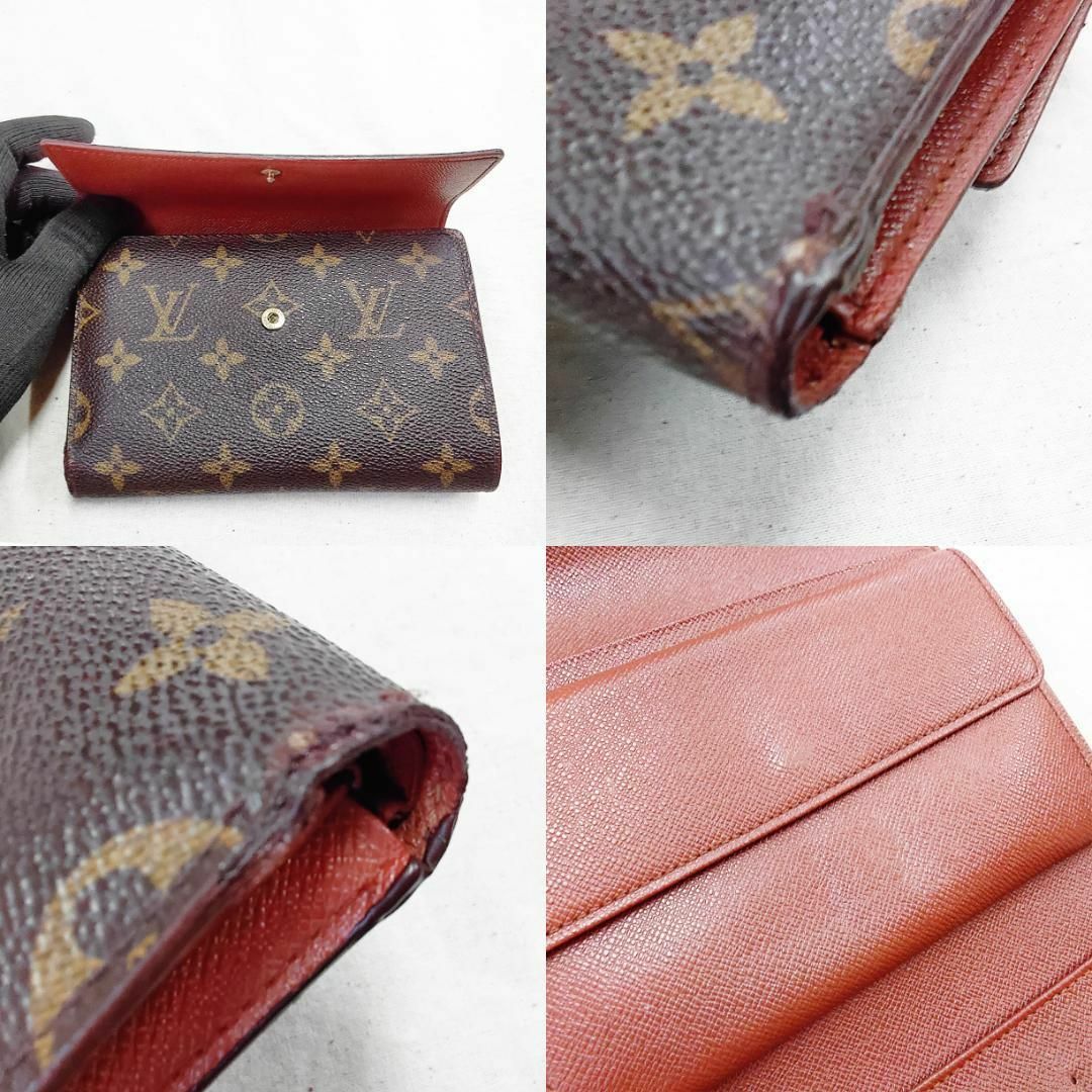 LOUIS VUITTON - ヴィトン モノグラム 折財布 ポルトトレゾール