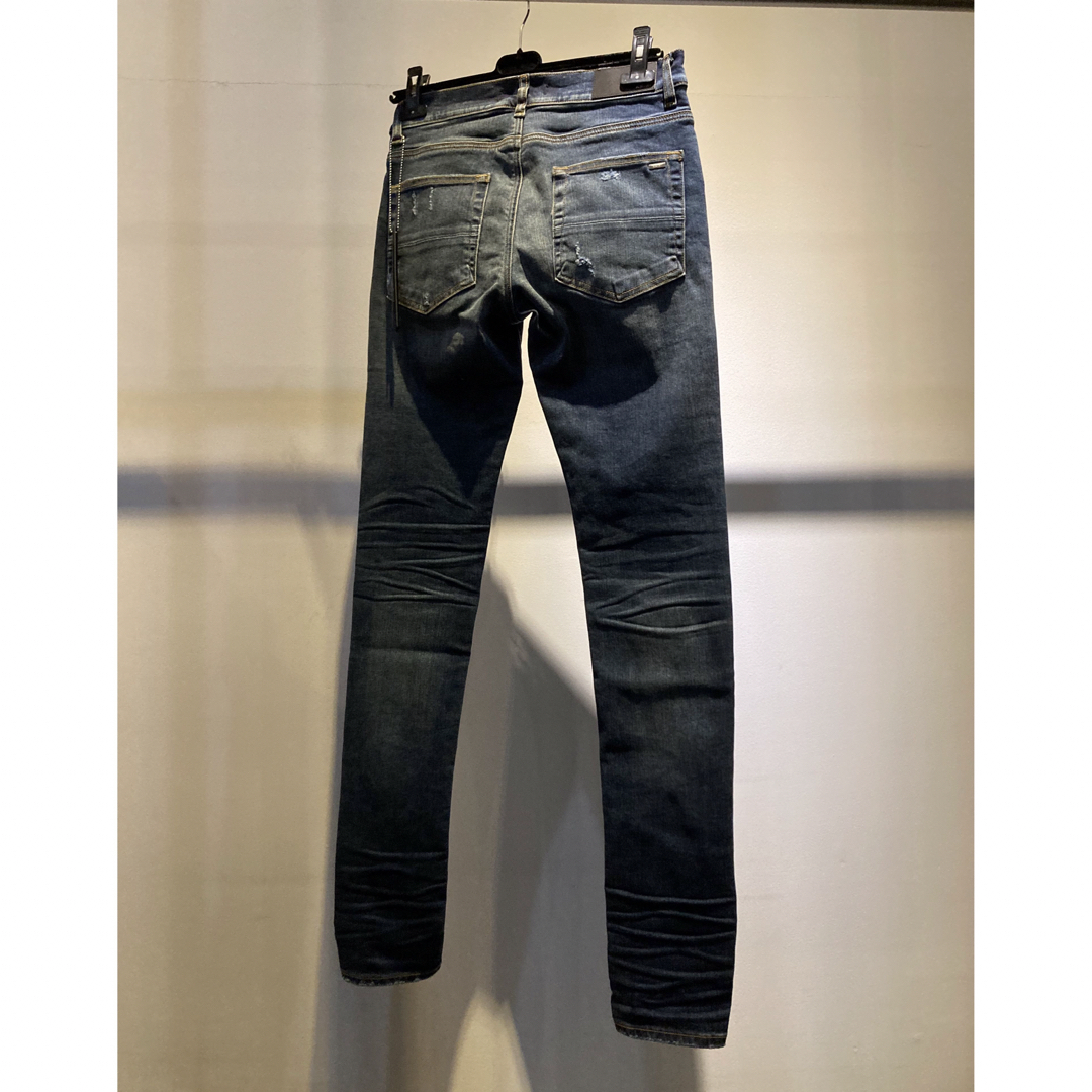 AMIRI アミリ 新品 MX1 レザー 蛇腹 スキニーデニム 30 | agro-vet.hr