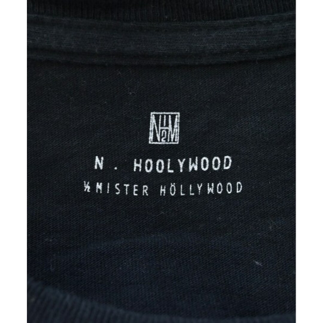 N.HOOLYWOOD(エヌハリウッド)のN.HOOLYWOOD エヌハリウッド Tシャツ・カットソー 38(M位) 黒 【古着】【中古】 メンズのトップス(Tシャツ/カットソー(半袖/袖なし))の商品写真