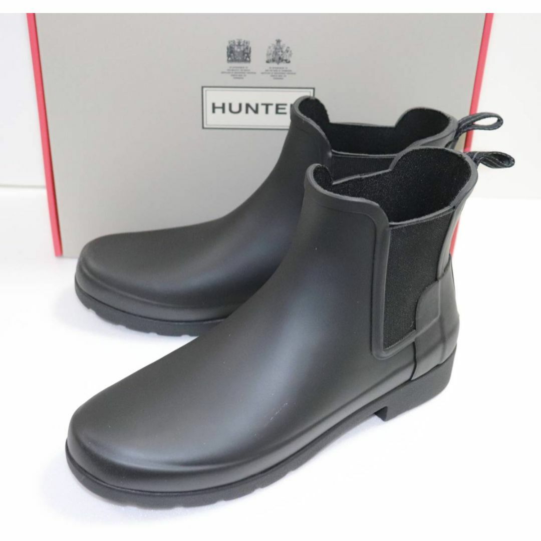 新品 本物 HUNTER 靴 ブーツ ハンター WFS2201RMA UK5 - レインブーツ/長靴