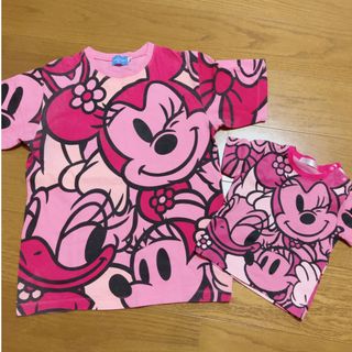 ディズニー(Disney)のディズニー　Tシャツ　半袖　親子　ペアルック(Tシャツ/カットソー)