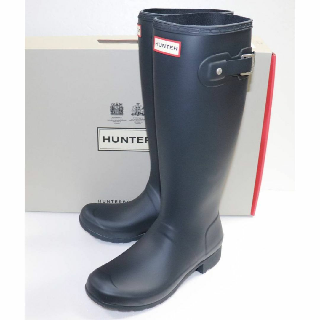 HUNTER - 新品 本物 HUNTER 靴 ブーツ ハンター WFT2210RMA UK4