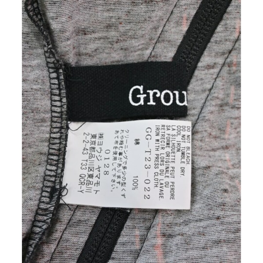 Ground Y(グラウンドワイ)のGround Y Tシャツ・カットソー 3(M位) オレンジx黒(ボーダー) 【古着】【中古】 メンズのトップス(Tシャツ/カットソー(半袖/袖なし))の商品写真