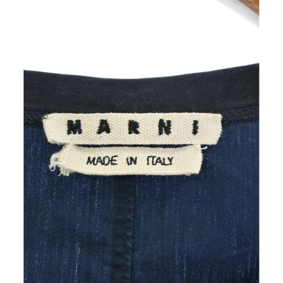 Marni(マルニ)のMARNI マルニ Tシャツ・カットソー 46(M位) 紺 【古着】【中古】 メンズのトップス(Tシャツ/カットソー(半袖/袖なし))の商品写真