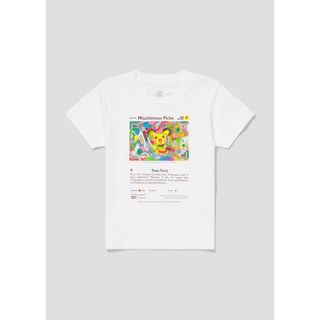 ポケモン(ポケモン)のグラニフ いたずら好きのピチュー(P-Lab.)｜キッズTシャツ 100 白(Tシャツ/カットソー)