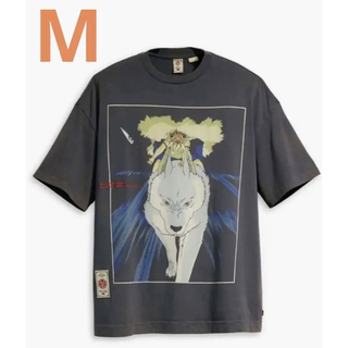 LEVI'S® X もののけ姫 サン モロ ワイド Tシャツ XL