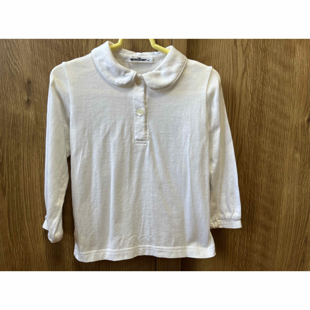 familiar - familiar ファミリア 長袖ポロシャツ100の通販 by 8/5〜11