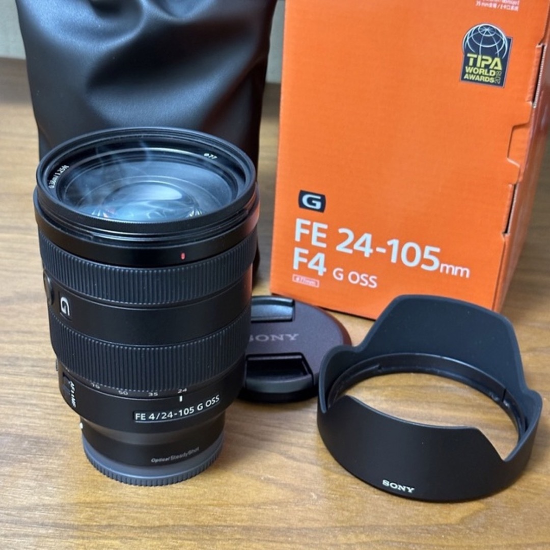 【ほぼ新品】FE 24-105mm F4 G OSS ブラックミスト付き