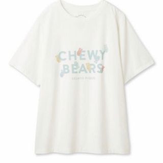 ジェラートピケ(gelato pique)のジェラートピケ　チューイーベアワンポイントTシャツ　オフホワイト(Tシャツ(半袖/袖なし))