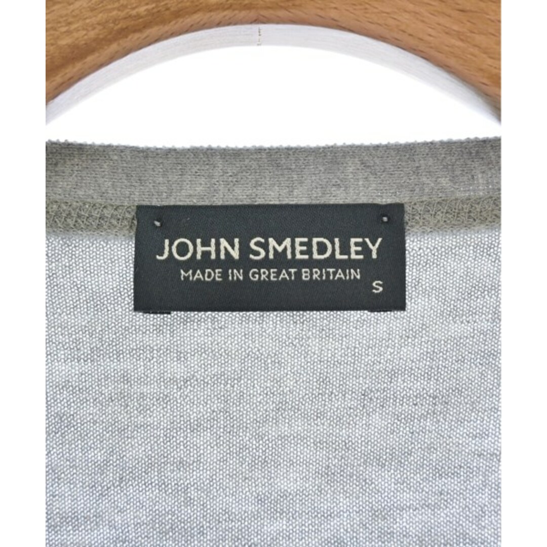 JOHN SMEDLEY ジョンスメドレー カーディガン S グレー 2