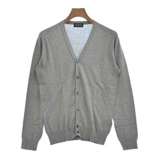 ジョンスメドレー(JOHN SMEDLEY)のJOHN SMEDLEY ジョンスメドレー カーディガン S グレー 【古着】【中古】(カーディガン)