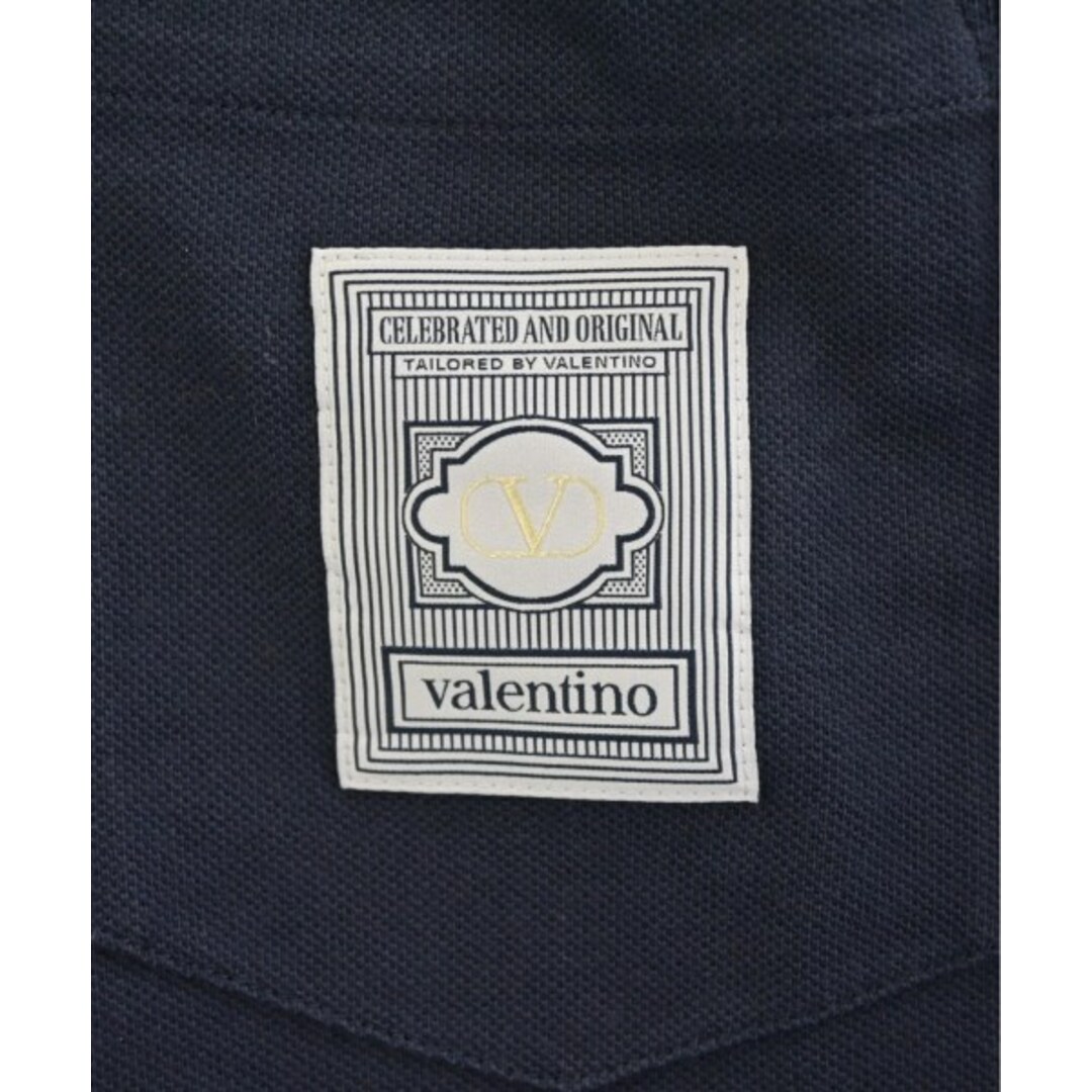 VALENTINO(ヴァレンティノ)のVALENTINO ヴァレンティノ ポロシャツ S 紺 【古着】【中古】 メンズのトップス(ポロシャツ)の商品写真