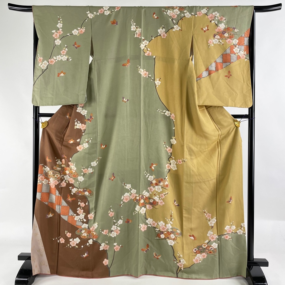 訪問着 身丈169cm 裄丈67cm 正絹 美品 名品 | sacidkordas.com