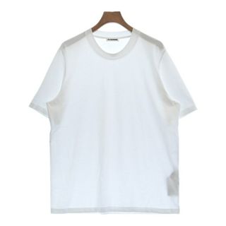 ジルサンダー(Jil Sander)のJIL SANDER ジルサンダー Tシャツ・カットソー XXL 白 【古着】【中古】(Tシャツ/カットソー(半袖/袖なし))