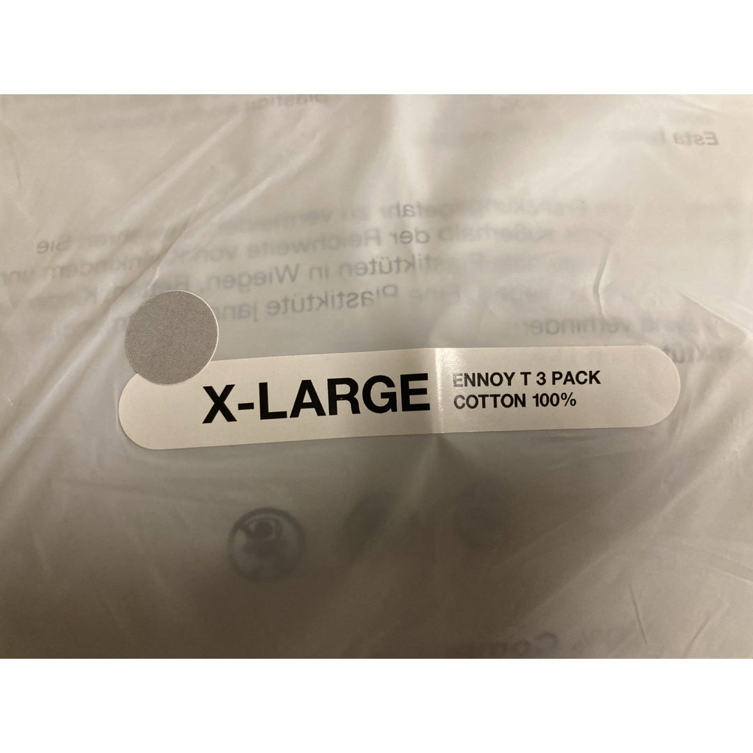 1LDK SELECT - ENNOY 3PACK T-SHIRTS (GRAY)胸ロゴのみの通販 by rin's