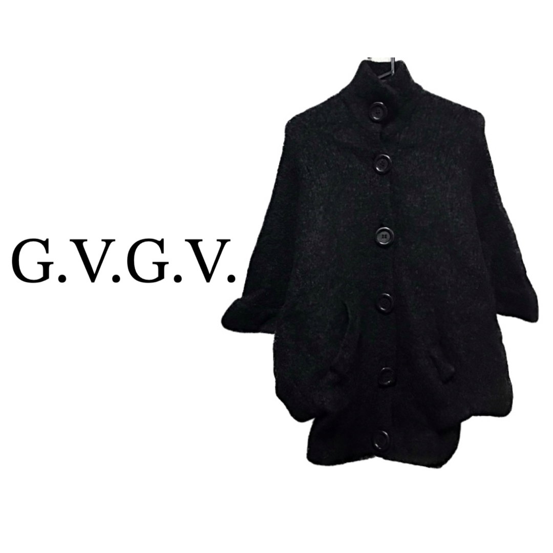 G.V.G.V.  アルパカ混 ウール ドルマンスリーブ ジャケット アウター