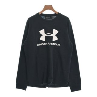 アンダーアーマー(UNDER ARMOUR)のUNDER ARMOUR アンダーアーマー スウェット M 黒 【古着】【中古】(スウェット)