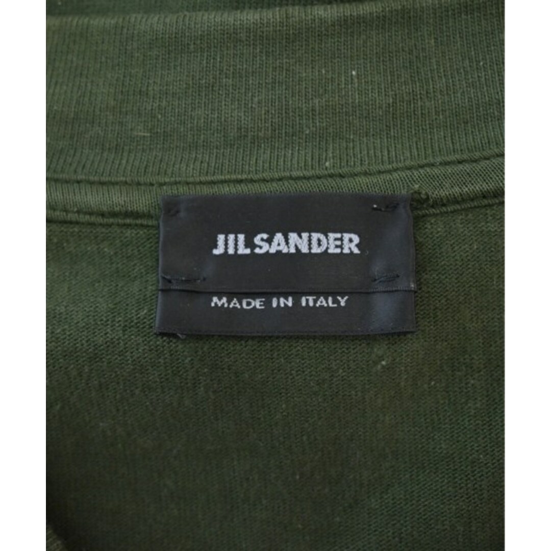 Jil Sander(ジルサンダー)のJIL SANDER ジルサンダー Tシャツ・カットソー S 緑 【古着】【中古】 メンズのトップス(Tシャツ/カットソー(半袖/袖なし))の商品写真