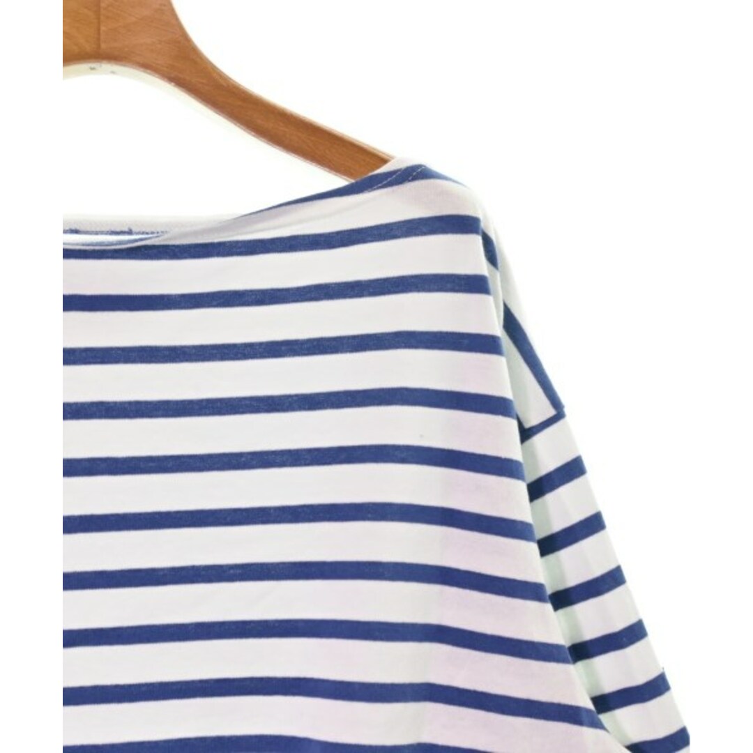 OUTIL ウティ Tシャツ・カットソー 1(S位) 白x青(ボーダー) 【古着】【中古】 OUTIL ウティ Tシャツ・カットソー 2(M位) 白x青(ボーダー)