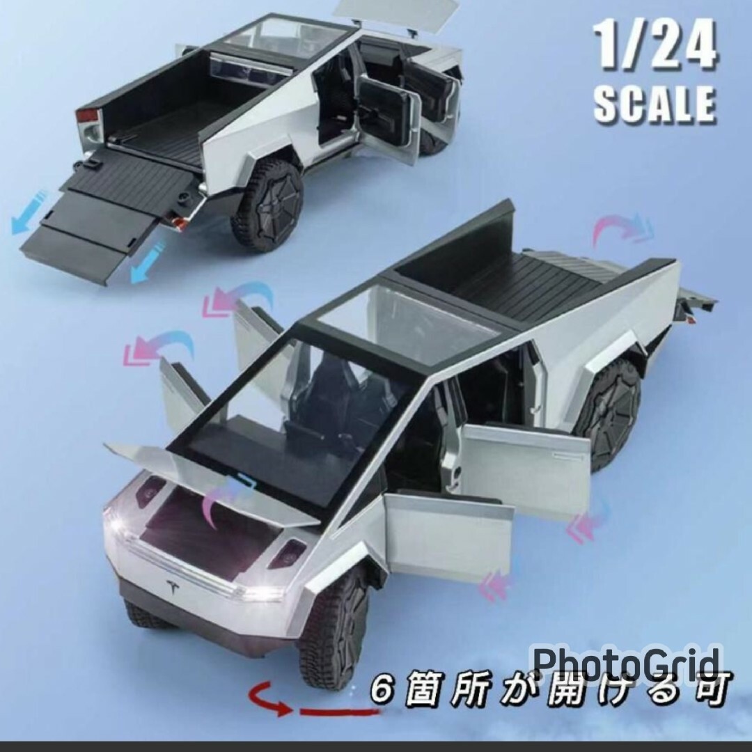 ★早い者勝ちSALE ！★テスラ サイバートラック エンタメ/ホビーのおもちゃ/ぬいぐるみ(ミニカー)の商品写真