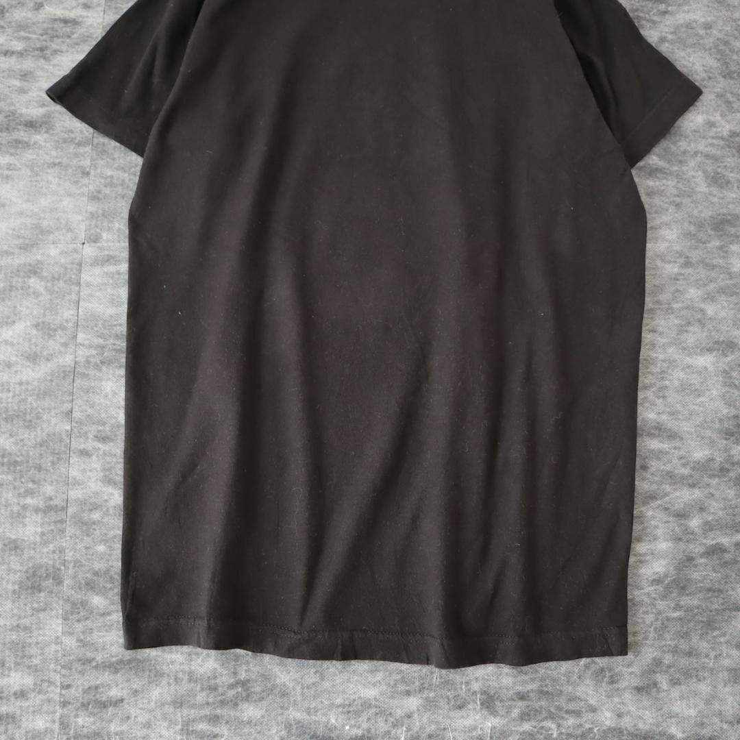 ART VINTAGE(アートヴィンテージ)の【Unknown】ナマケモノ プリント コズミック 宇宙 Tシャツ 黒 M メンズのトップス(Tシャツ/カットソー(半袖/袖なし))の商品写真