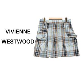 アングロマニア(ANGLOMANIA（Vivienne Westwood）)のヴィヴィアンウエストウッド【美品】タータンチェック ミニ スカート(ミニスカート)