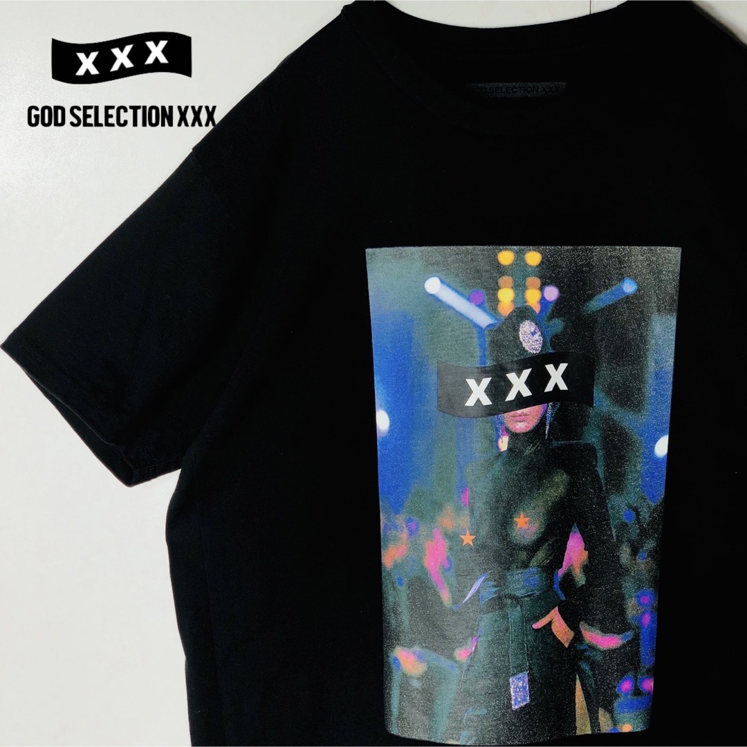 美品 ゴッドセレクション XXX Tシャツ プリント S ショーモデル