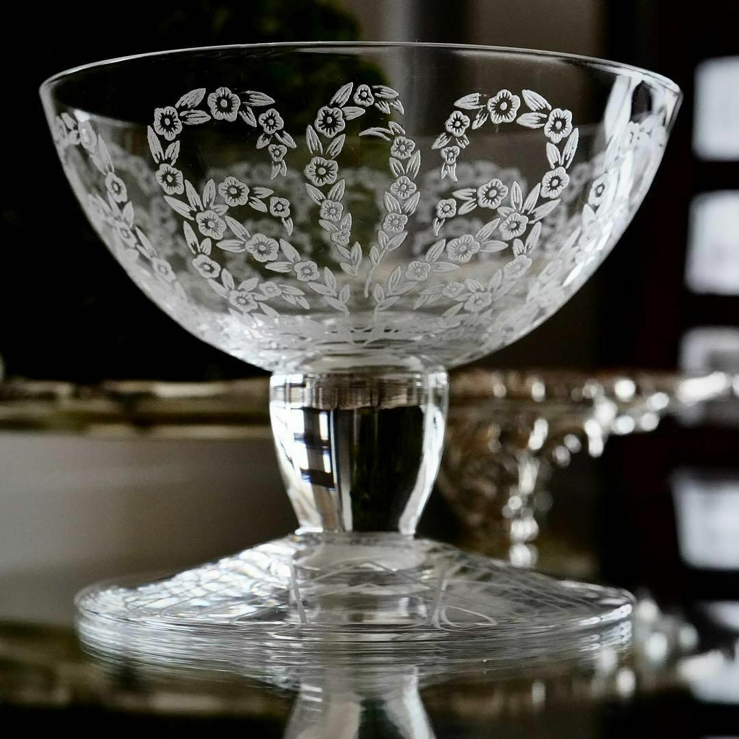 Baccarat - 美品オールドバカラBaccaratイスパハン☆シャンパンクープ